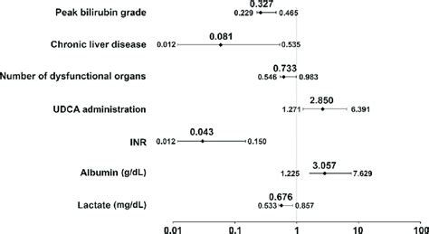 Relative Impact Of Variables On Bilirubin Recovery Multivariable Download Scientific Diagram