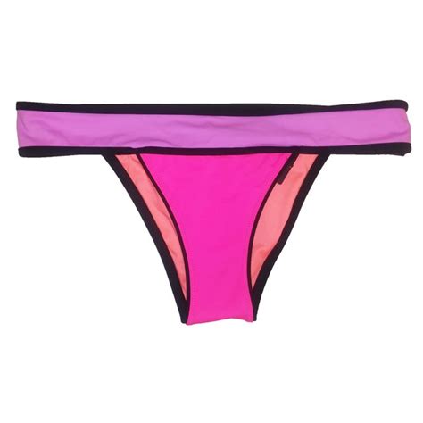 Victorias Secret The Itsy Back Ruched Cheeky Thong Bikini Bottoms