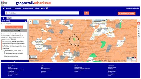 Géoportail De Lurbanisme Castine En Plaine