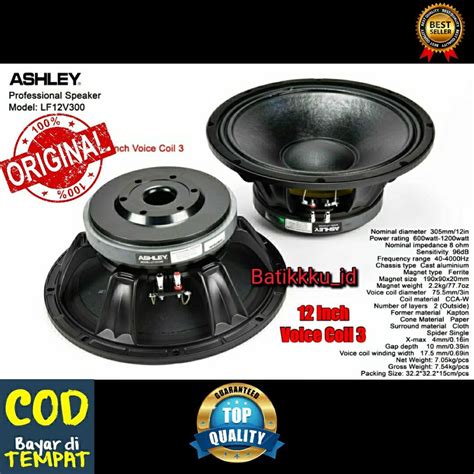 Jual Speaker Komponen Ashley Lf V V Lf V Original