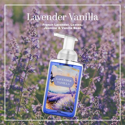 Lavender Vanilla Lush Foaming Hand Soap 91 Fl Oz Goose Creek Candle