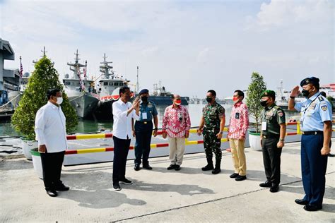 Perdana Presiden Jokowi Luncurkan Kapal Cepat Rudal Ke 6 PT PAL