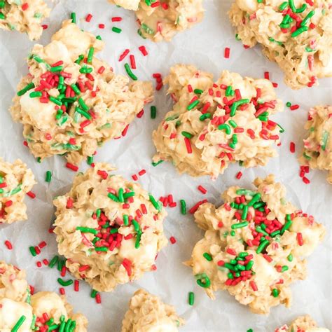 Christmas No Bake Cookies Desserts On A Dime