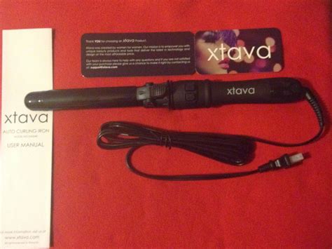 Katrinas Review Blog Xtava Professional Auto Rotating Curling Iron Review