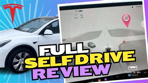 Revolutionizing Autonomy Tesla Model Y Full Self Drive Review