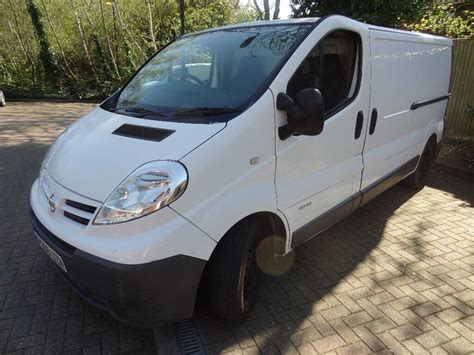 Nissan Primastar Dci Se Lwb White Van Like Renault Trafic Vauxhall