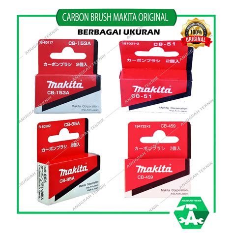 Jual Makita Cb Carbon Brush Original Sparepart Mesin Gerinda Sepul