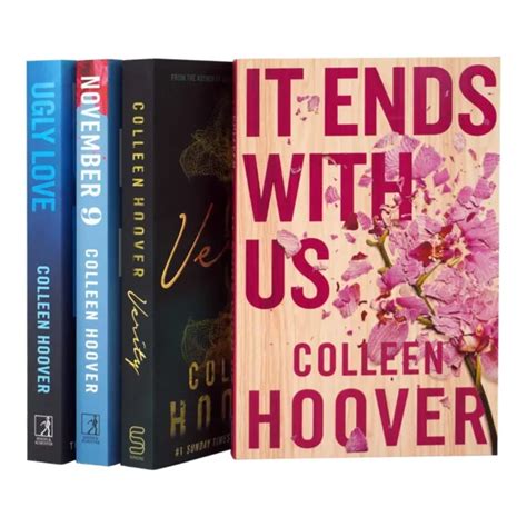 It Ends With Us By Colleen Hoover Books Collection Set Fiction