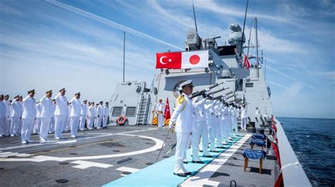 Turkish Corvette Tcg Kinaliada Arrives In Tokyo To Celebrate Diplomatic