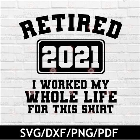 Funny Retirement Svg