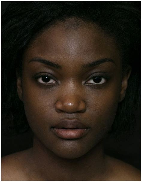 Face Reference Portrait Mukongo Eloise Central Africa The