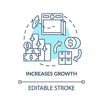 Growth Patterns Turquoise Concept Icon Infographic Pattern Strategy