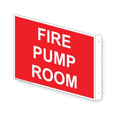 Fire Pump Room Signage