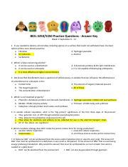 Copy Of Fall Week Practice Questions Answer Key Pdf Biol