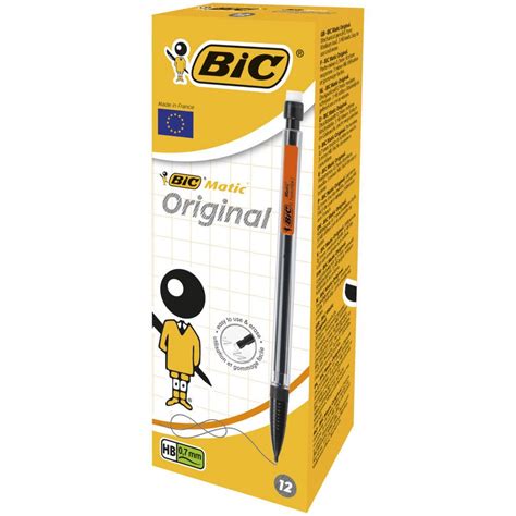 Porte Mines Bic Matic 07 Classic Jetable 0 7 Mm Pas Cher Welcome