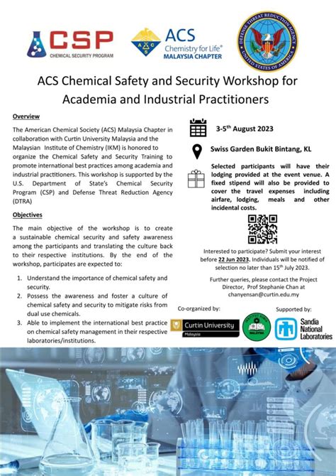 American Chemical Society Acs Malaysia Chapter Committed In Promoting