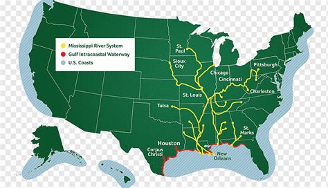 Inland Waterways Of The United States Map The Testing Gulf Intracoastal | SexiezPicz Web Porn