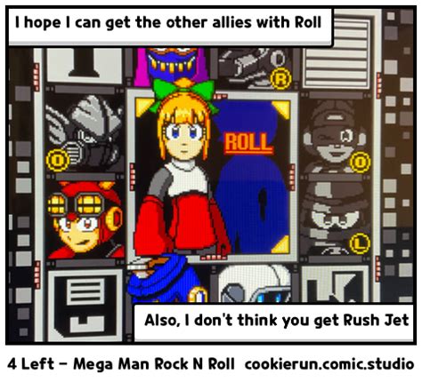 Left Mega Man Rock N Roll Comic Studio