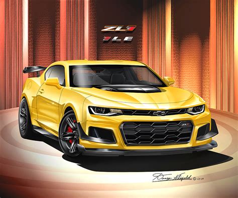 2017 2018 Chevrolet Camaro Art Prints By Danny Whitfield