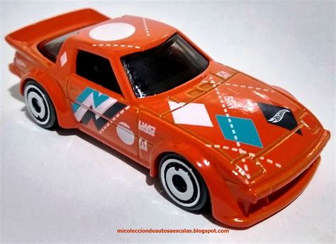Mi colección de autos a escala Mazda RX7 Hot Wheels 1 64