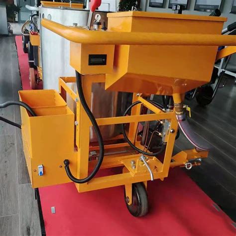 Electric Self Propelled Thermoplastic Road Marking Machine With Dual