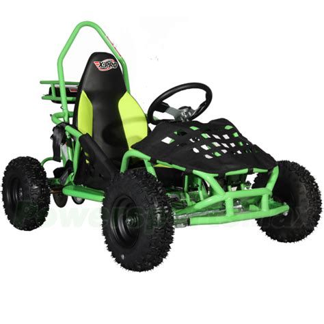 X Pro Rover Go Kart With Pull Start Rear Disc Brake Wheels