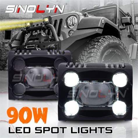 Sinolyn LED Mini Driving Light 12V 24V Car LED Auxiliary Light