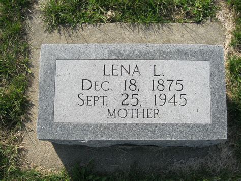 Lena Louise Wegner Suck 1875 1945 Find A Grave äreminne