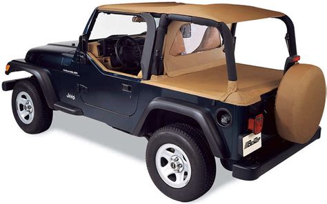 Bestop Safari Bikini With Windshield Channel For Jeep Spice Bestop