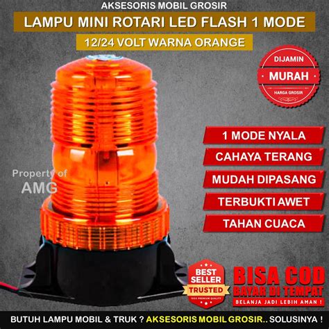 Jual Lampu Emergency Lampu Rotary Truk Forklif Lampu Darurat Mobil