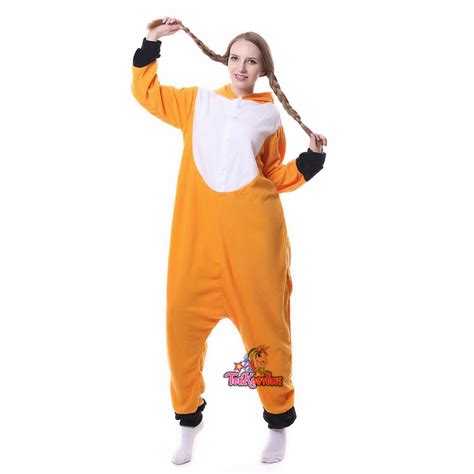 Fuchs Kost M Erwachsene Onesie Tier Einteiler Pyjamas Topkostueme