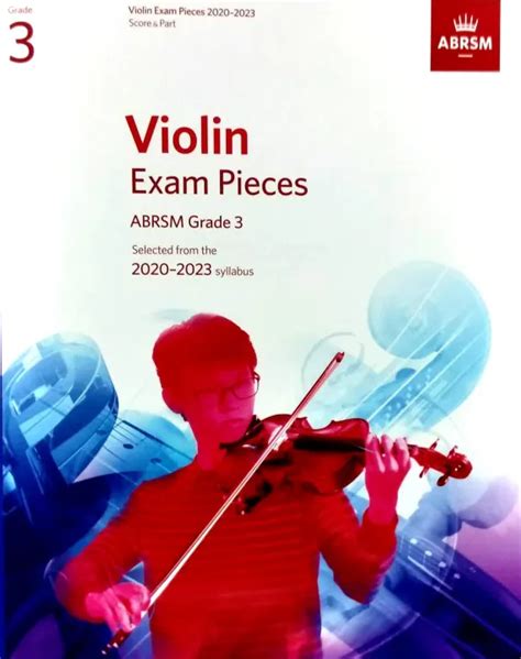 Abrsm Violin Exam Pieces 2020 2023 Grade 3 Lazada