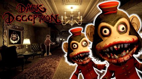 Dark Deception Gameplay Monkey Business Youtube