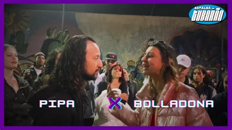 PIPA X BOLLADONA REPESCAGEM BOOMBAP 17ª BATALHA DO TUBARÃO YouTube