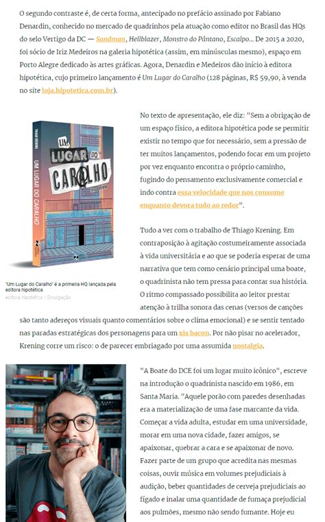 editora hipotética divulgação