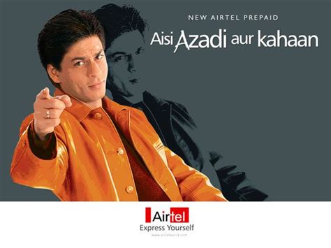 Shah Rukh Khan For Airtel Express Khan Ads