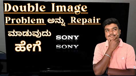 Sony KLV 32BX300 Double Image Repair Panel Short Kill Or Remove