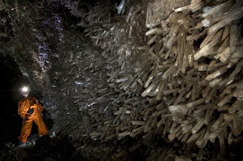 Danger and wonder in Nat Geo's "Giant Crystal Cave"