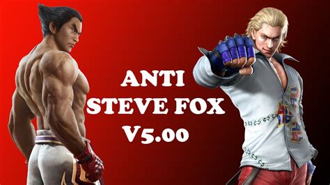 Tekken Anti Steve Fox Punishment Guide Frame Data V Youtube