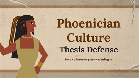 Phoenician Culture Thesis Defense | Google Slides & PPT