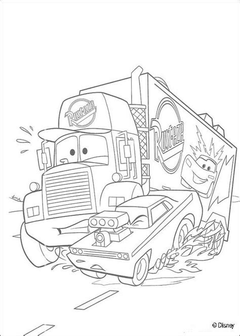 Mack, super-liner truck coloring pages - Hellokids.com