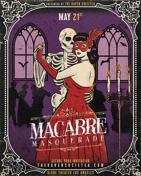 Explore The Macabre Masquerade And Enter The World Of Poe