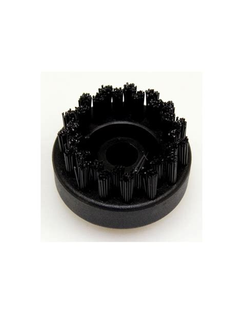 Brosse Ronde Noire D45 Pour Nettoyeurs Vapeur Domena