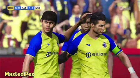 Al Fateh Vs Al Nassr Ronaldo Vs Al Fateh Saudi Pro League 2223 Realistic Efootball Youtube