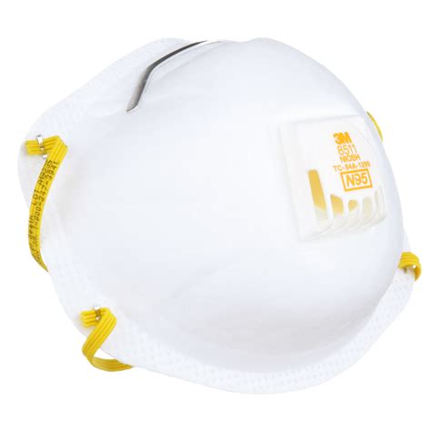 3M 8511 N95 Cool Flow Sanding and Fibreglass Disposable Respirators ...