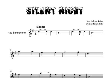 Silent Night Arr Tiago Cordeiro By Franz Gruber Sheet Music For Alto