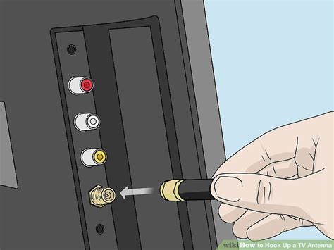 How To Hook Up A Tv Antenna Steps With Pictures Wikihow