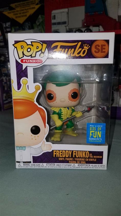 Funko Pop Freddy Funko As The Merman Fundays Limited Edition 5000 Pcs