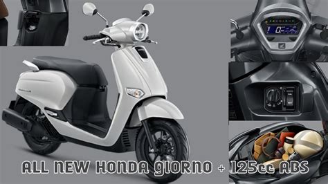 ចេញលក់ជាផ្លូវការហើយ All New Honda Giorno 125cc 2024 Abs Youtube