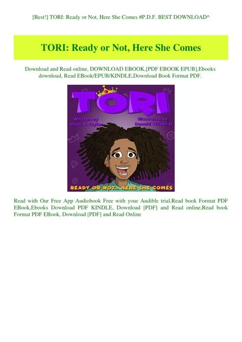 Ppt Best Tori Ready Or Not Here She Comes Pdf Best Download